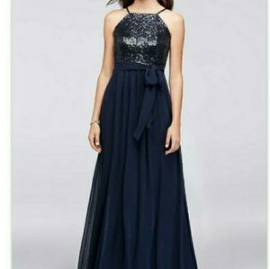 David's Bridal bridesmaids dress!